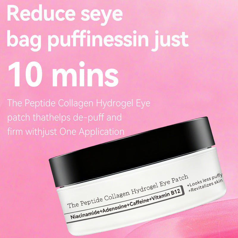 Peptide and Collagen Hydrogel Under-Eye Patches