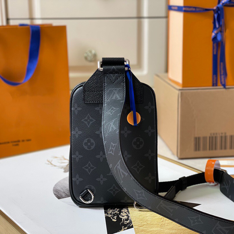 New men's fashion all-match small chest bag