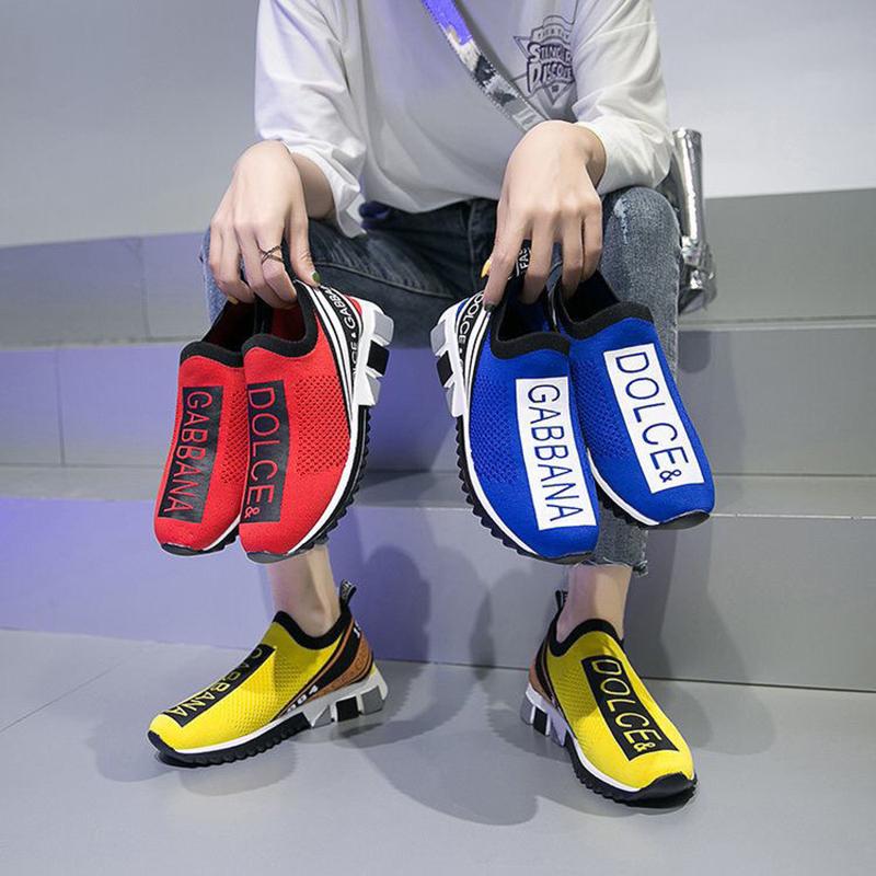 New Fashion Flyknit Sports Shoes Women's Single Shoes 1023122601