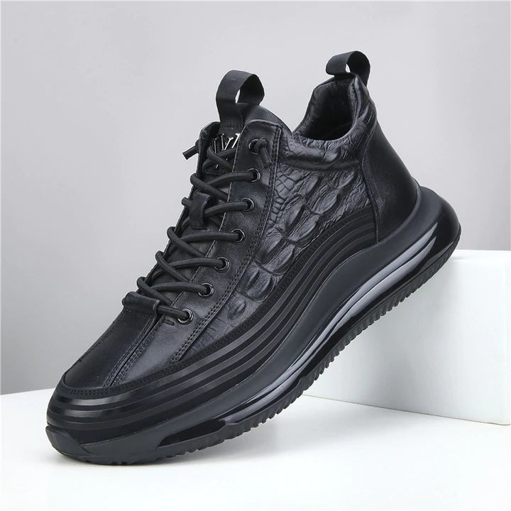 [Japanese Craftsmanship Heritage] Men’s Casual Shoes M ade of Imported Siamese Crocodile Skin✨