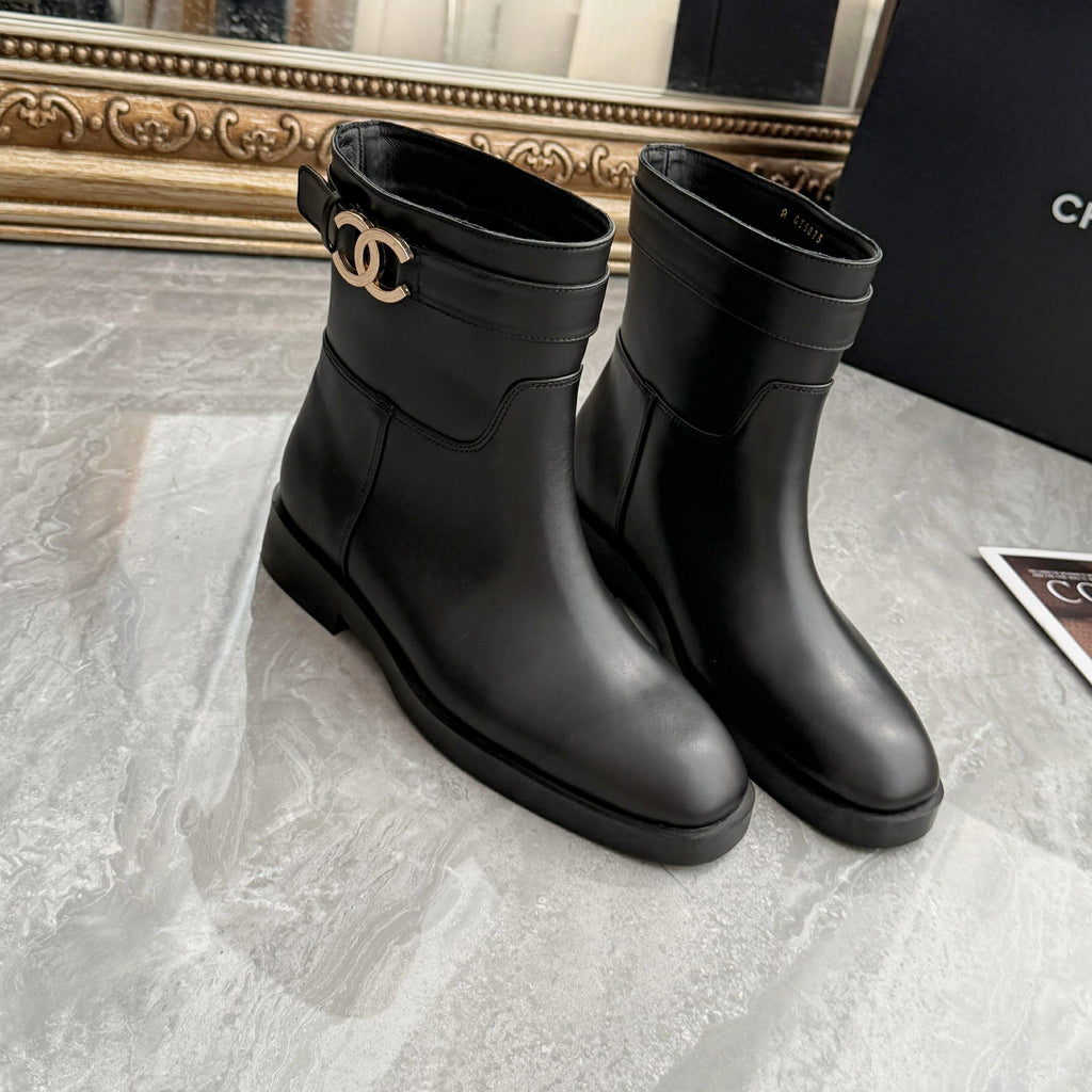 New Fashion Leather Handmade Women's BootsXC052026102002
