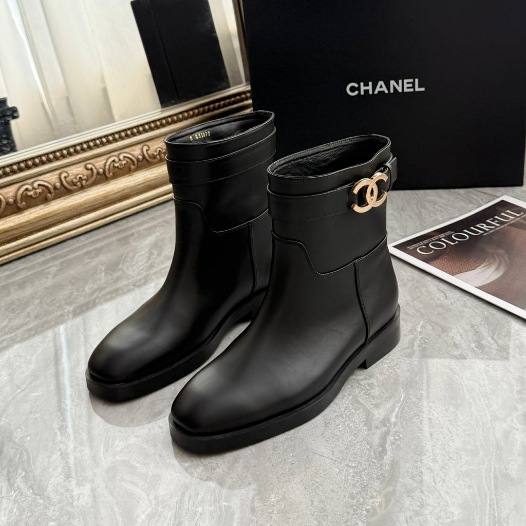 New Fashion Leather Handmade Women's BootsXC052026102002