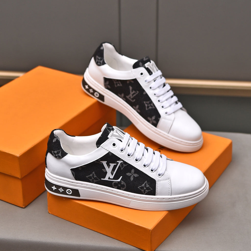 New splicing fashion laceup sneakers