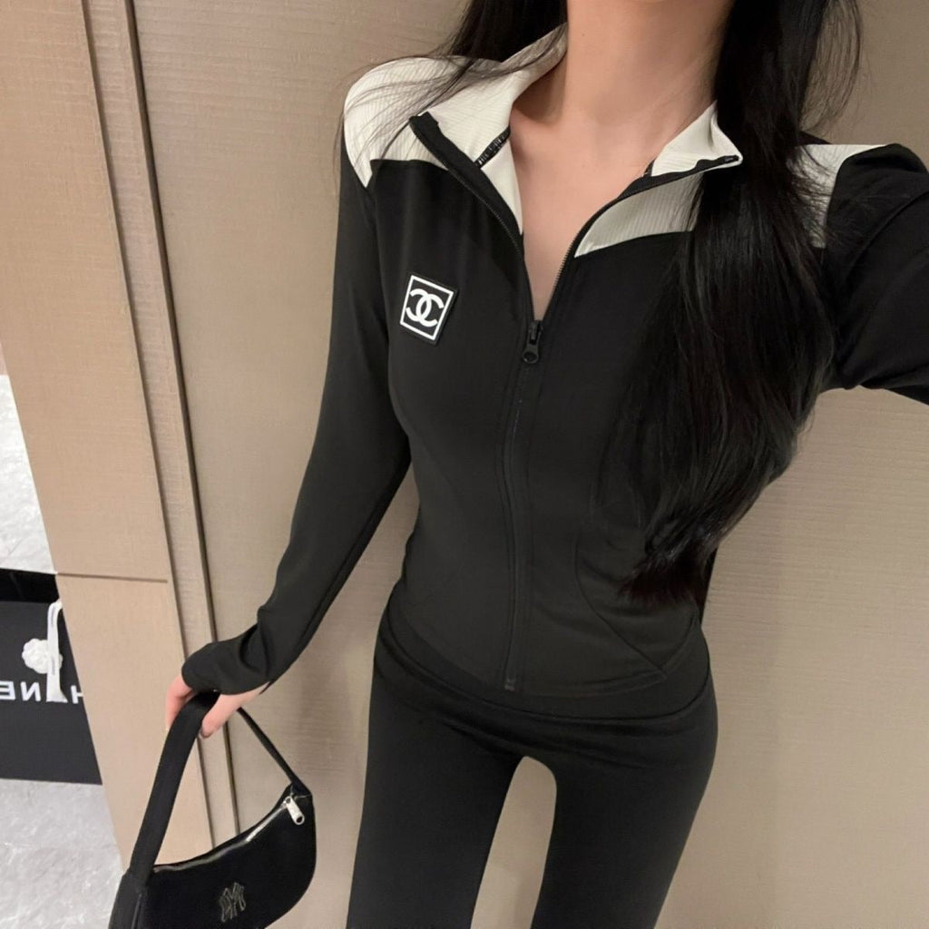 New Fashion White and Black C Logo Women's ClothesPD052024121907