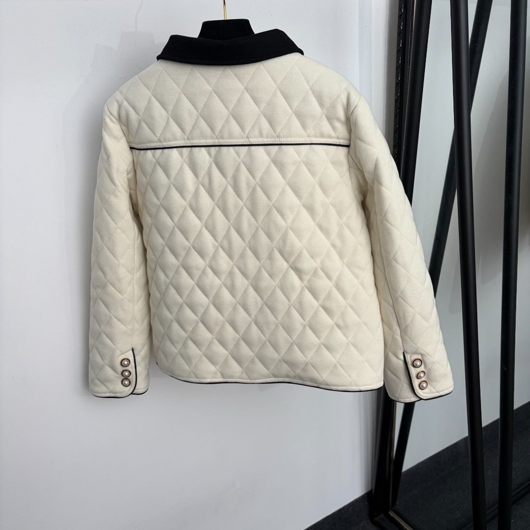 New Black and White Handmade Fashion Women's JacketXC052026102201