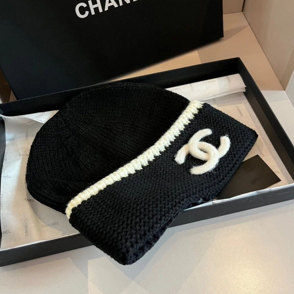 New White and Black fashion C Logo Women's HatPD052024121905