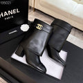 New Fashion Hanfmade Leather women's 5cm high-heeled bootsXC052026092801