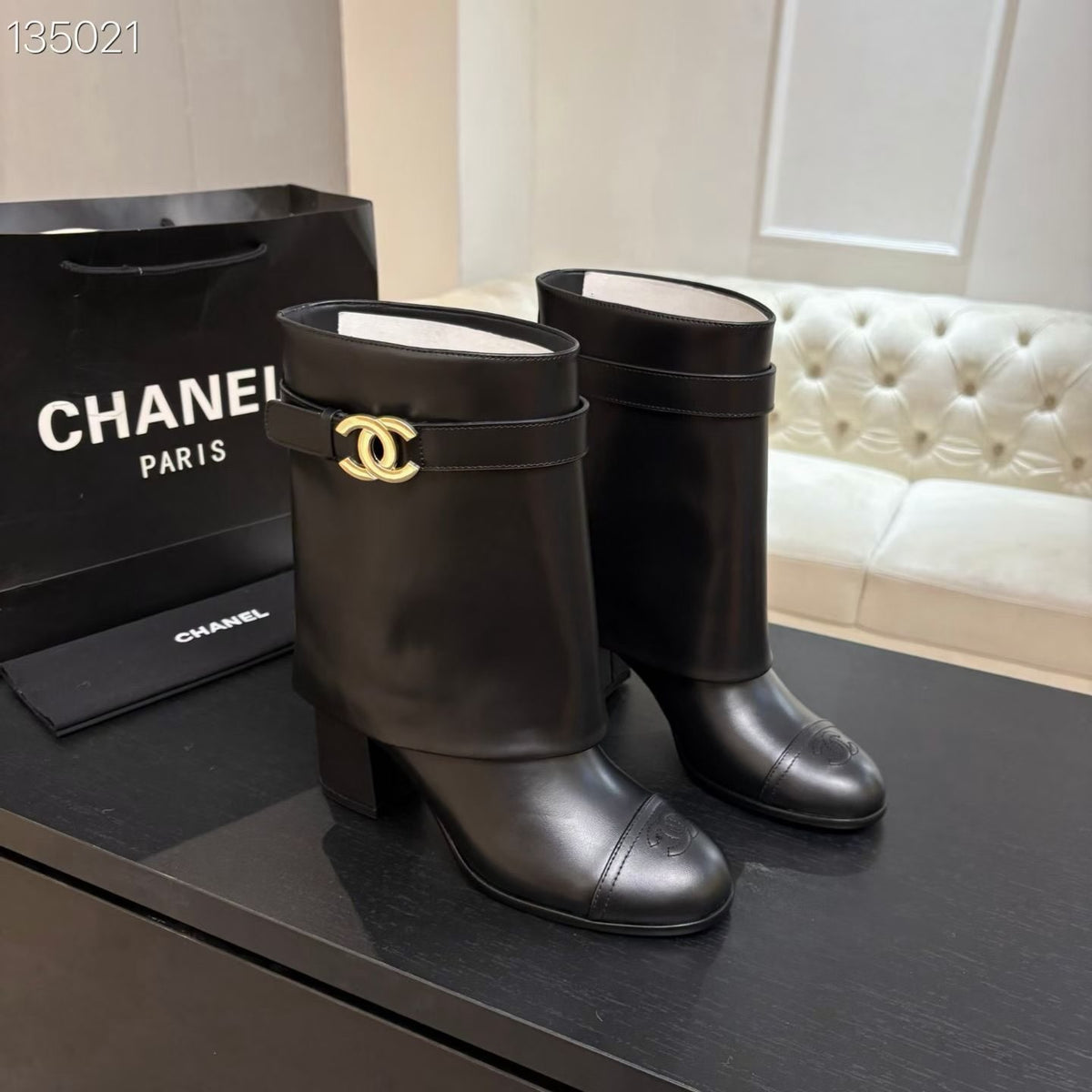 New Fashion Hanfmade Leather women's 5cm high-heeled bootsXC052026092801