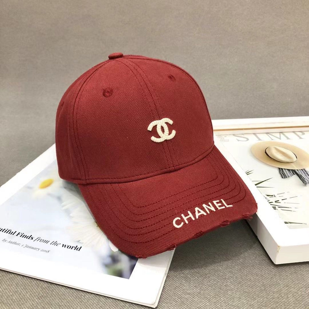 Small Fragrant Letter Embroidered Baseball Cap PD05202413104