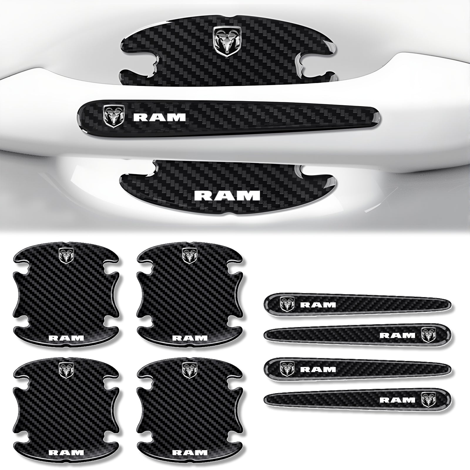 Eptchn Car Door Handle Scratch Protectors