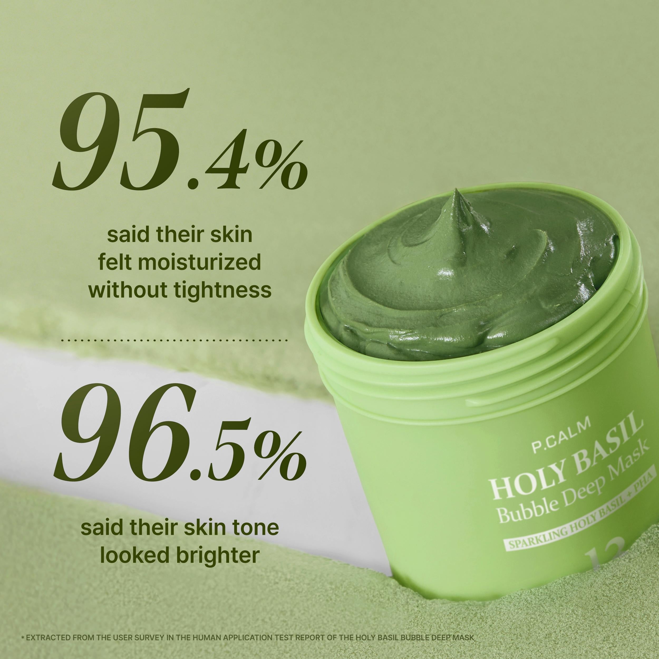 Holy Basil Bubble Deep Mask 90g