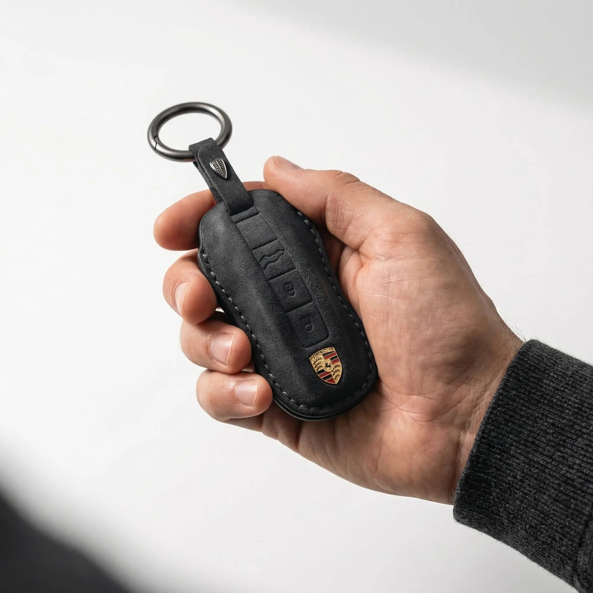 Porsche Key Cover - Alcantara
