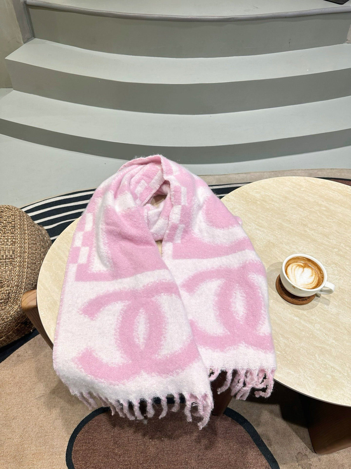 New Pink Warm Women's ScarfXC052026102601
