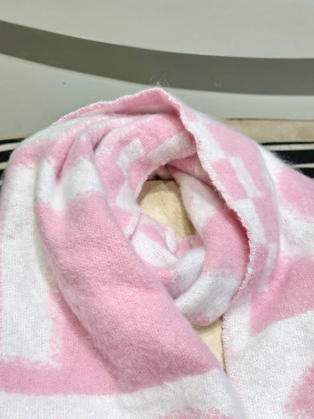 New Pink Warm Women's ScarfXC052026102601
