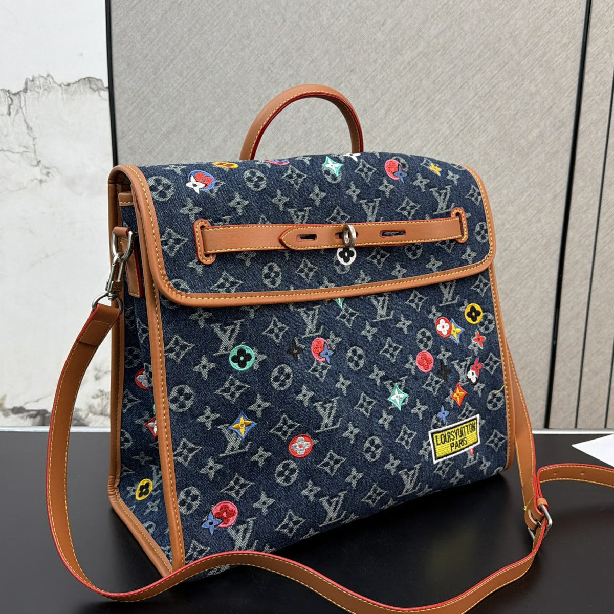 New Fashion Leather 30cm Men's BagsXC052026102802
