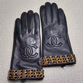 New Fashion Women Chain Leather Gloves XZ1326091402