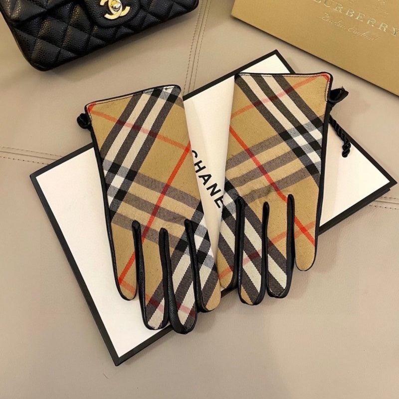New Fashion Women Classic Plaid Gloves ZJN1326091404