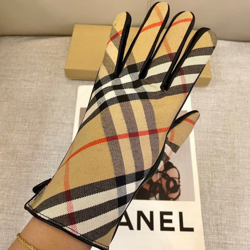 New Fashion Women Classic Plaid Gloves ZJN1326091404