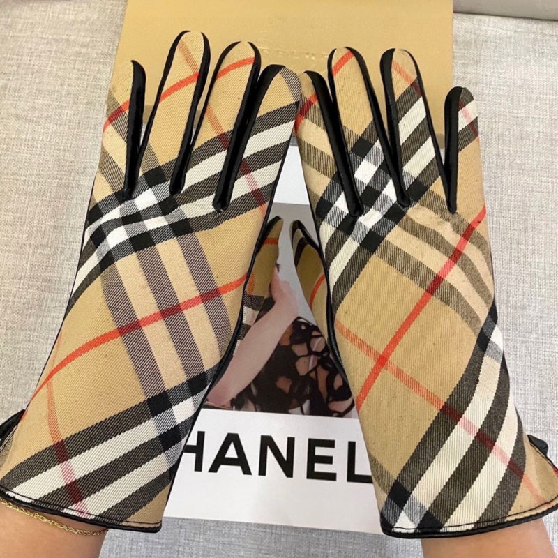 New Fashion Women Classic Plaid Gloves ZJN1326091404