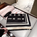New Fashion Women Bow Jacquard Scarf 1326091407