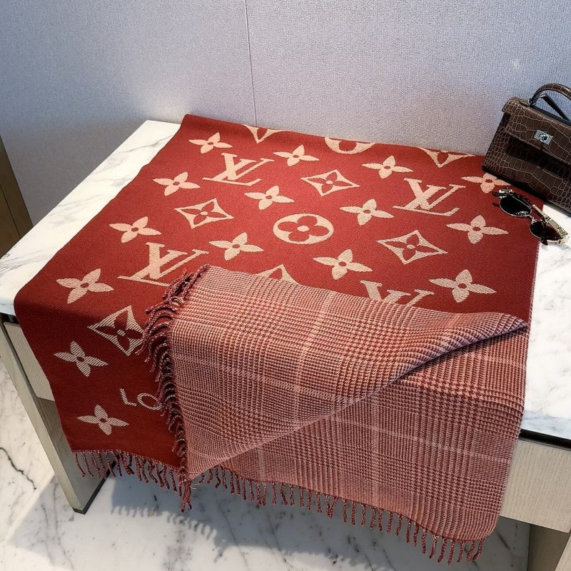 New Fashion Women Classic Monogram Double Sided Scarf ZJN1326091408