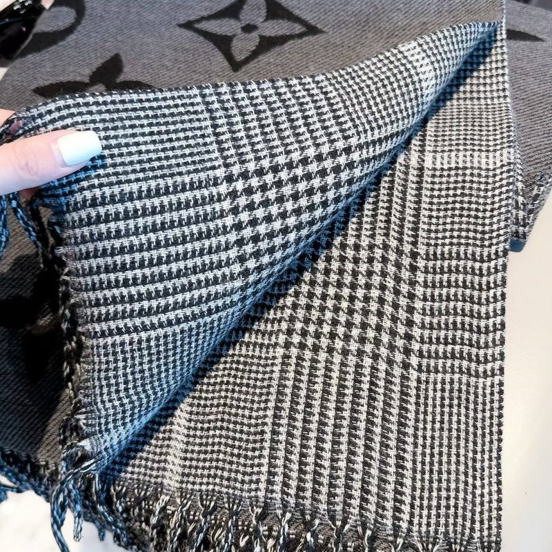 New Fashion Women Classic Monogram Double Sided Scarf ZJN1326091408