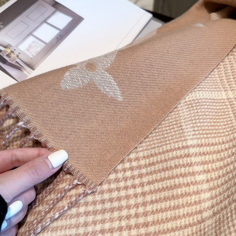 New Fashion Women Classic Monogram Double Sided Scarf ZJN1326091408