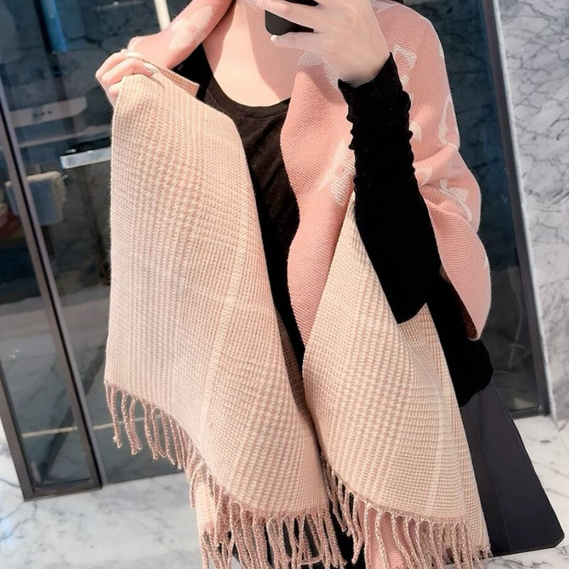 New Fashion Women Classic Monogram Double Sided Scarf ZJN1326091408