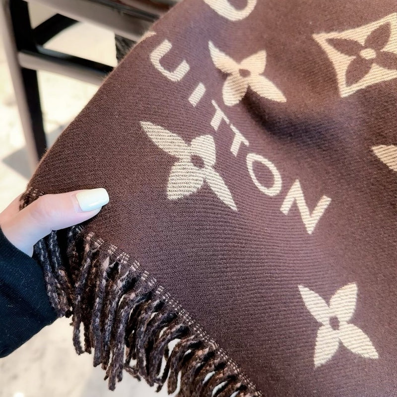 New Fashion Women Classic Monogram Double Sided Scarf ZJN1326091408