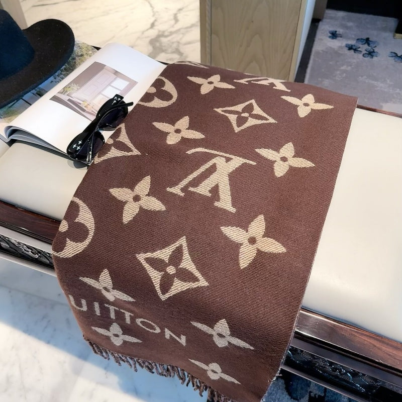 New Fashion Women Classic Monogram Double Sided Scarf ZJN1326091408