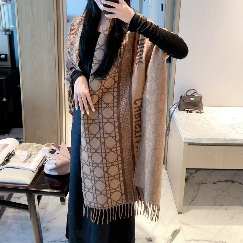 New Fashion Women Oblique Pattern Scarf ZJN1326091409