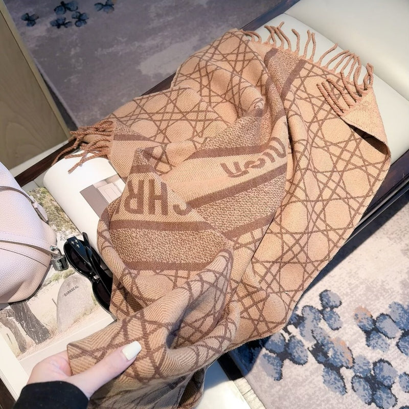 New Fashion Women Oblique Pattern Scarf ZJN1326091409