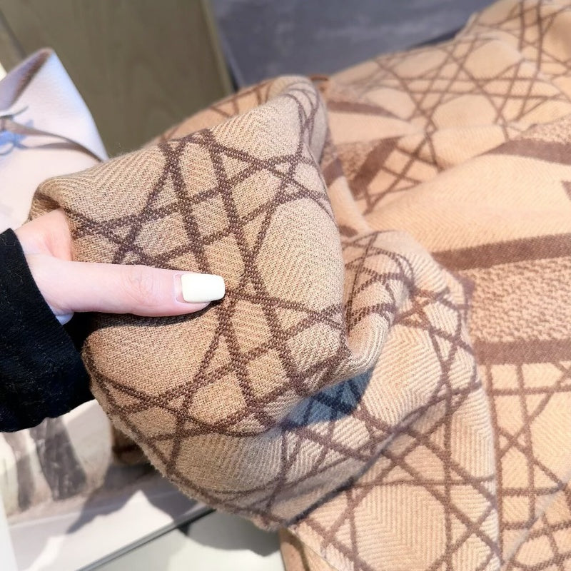 New Fashion Women Oblique Pattern Scarf ZJN1326091409