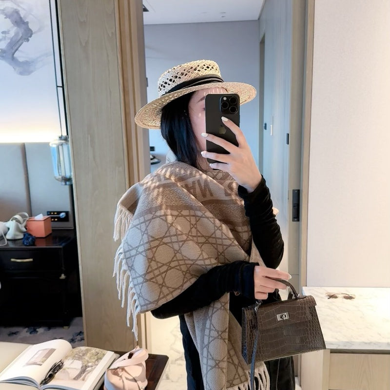New Fashion Women Oblique Pattern Scarf ZJN1326091409