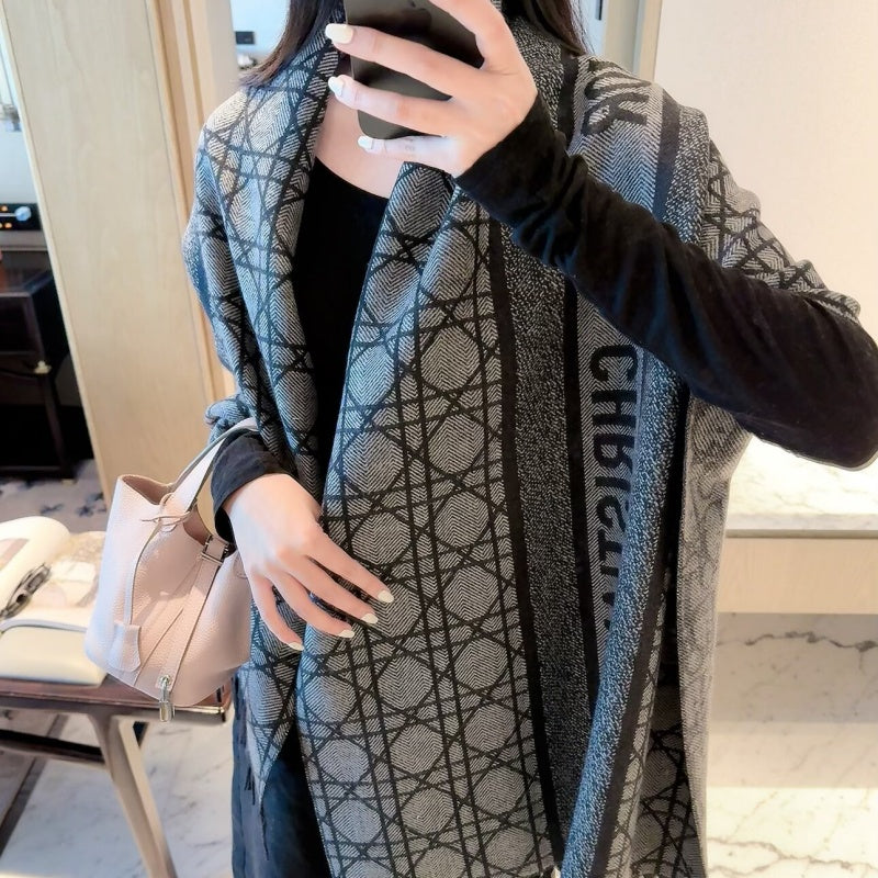 New Fashion Women Oblique Pattern Scarf ZJN1326091409