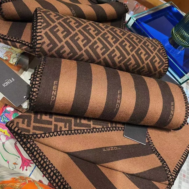 New Fashion Unisex FF Double Sided Scarf ZJN1326091412