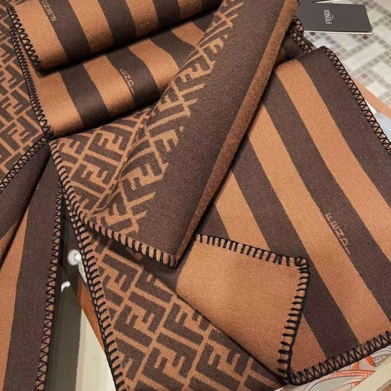New Fashion Unisex FF Double Sided Scarf ZJN1326091412