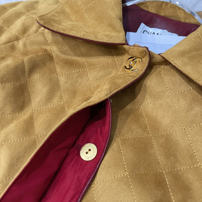 New Fashion Women's CC Long Suede Coat DM1326100819