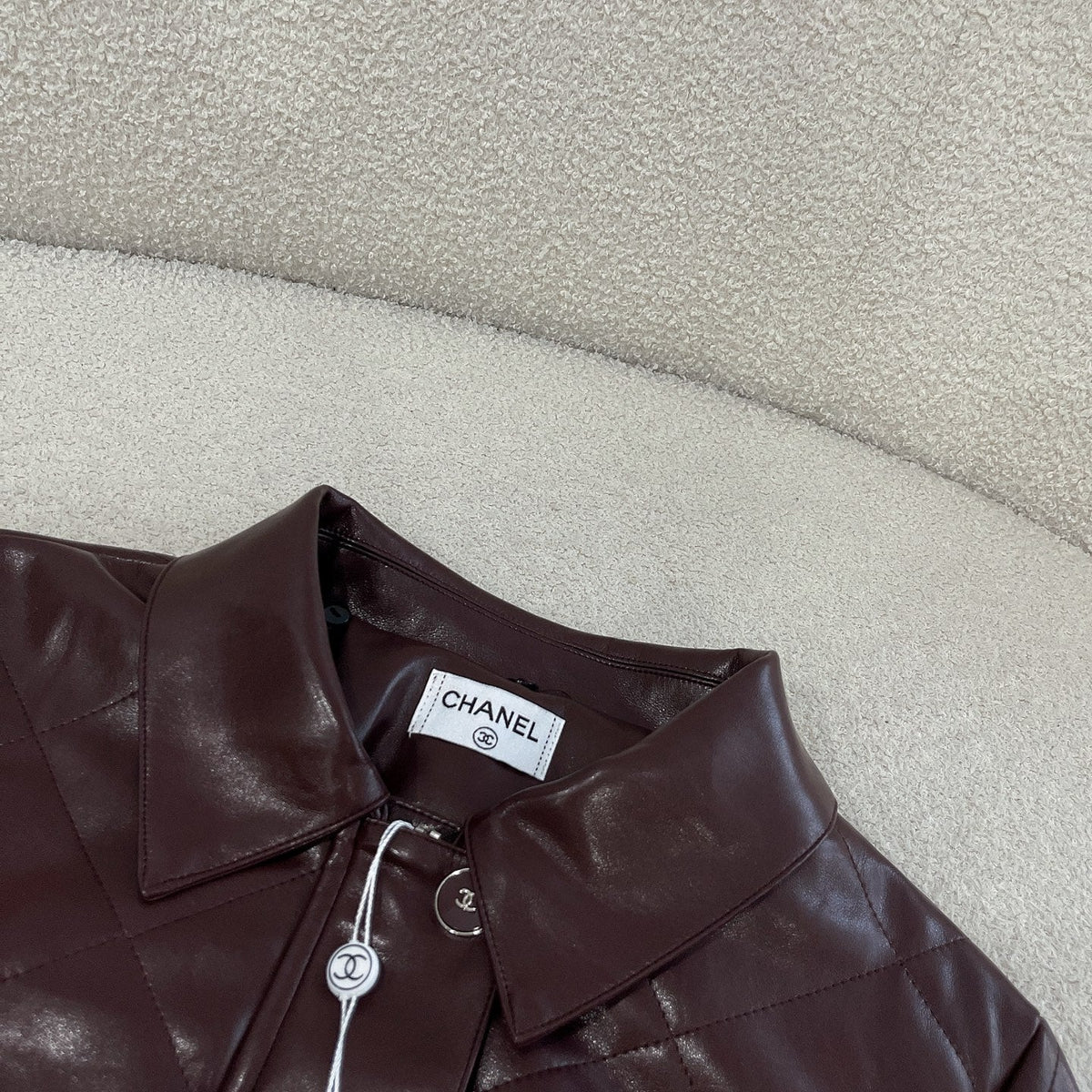 New Fashion Women's CC Leather Jacket DM1326100824