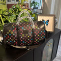 New Fashion 1V Leather Travel Duffle Bag JL1306100832