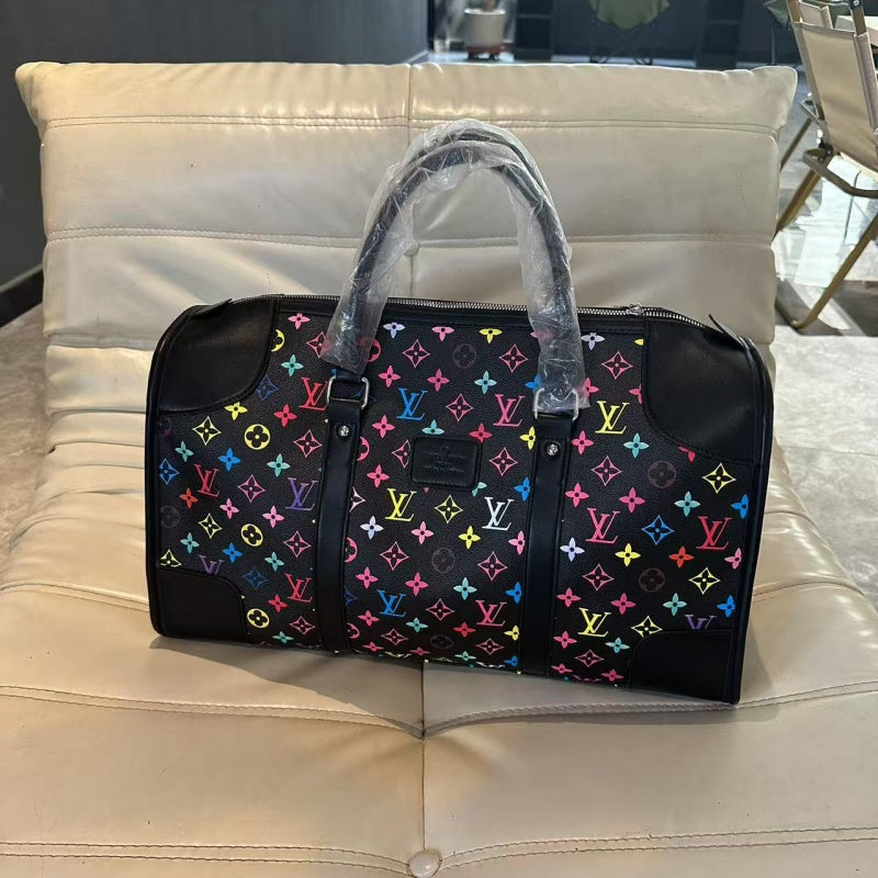 New Fashion 1V Leather Travel Duffle Bag JL1306100832
