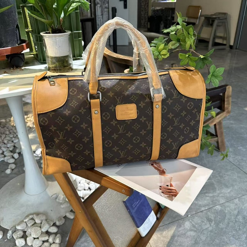 New Fashion 1V Leather Travel Duffle Bag JL1306100833