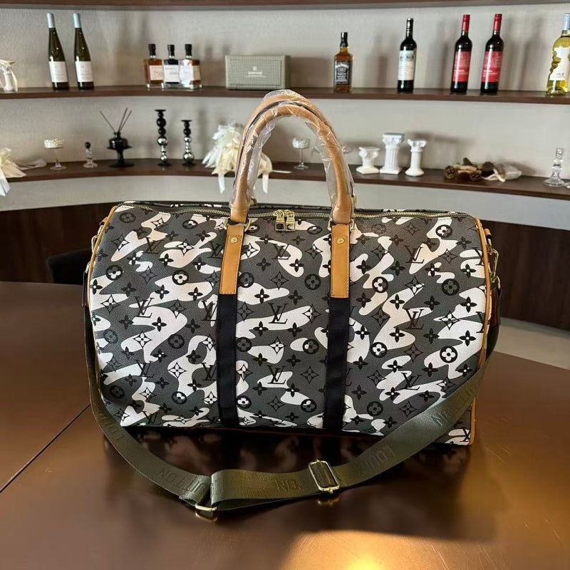 New Fashion 1V Leather Travel Duffle Bag JL1306100835